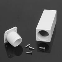 Luabue Állítható Bútorlábak - 10 cm Fehér Alumínium Négyzet Alakú Talp Asztalokhoz, Szekrényekhez, Kanapékhoz, Ágyakhoz - Modern Bútorláb Sz - 10CM 4
