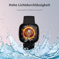Fitbit Versa 2/4 Vízálló HD Képernyővédő Fólia 4db - Újracsomagolt 4