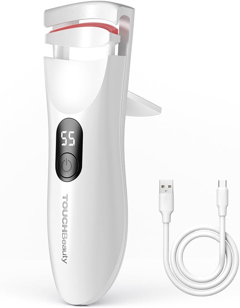 TOUCHBeauty LED-es elektromos szempillagöndörítő, 3 hőfokozattal, gyors felfűtéssel