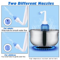 Orröblítő készlet felnőtteknek - 300ml-es Neti kancsó, sópárnák, hőmérő matricával 6