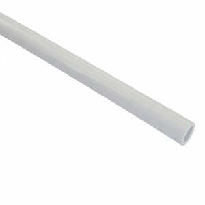 Gardinia teleskopska šipka bijela 130-220 cm, Ø 23/26 mm, bez bušenja — umjesto dva plastična kraja, postoji samo jedan (stanje: vidi 2. sliku)