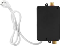 220V 3400W Mini Átfolyós Vízmelegítő – Azonnali Melegvíz Zuhanyhoz és Konyhába, Kompakt Villanybojler (Fekete, EU) 1