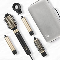 webeauty 5 az 1-ben Hajformázó és Hajszárító Kefe, 110.000 RPM Negatív Ionos Gyorsszárító, Meleglevegős Hajformázó Készlet Autós Légbefúvóva 7