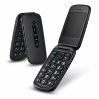 Mobilný telefón Panasonic KX-TU550EXB 4G so sklápacou konštrukciou pre seniorov, 2,8" displej, veľké tlačidlá, čierny – chybný, nezapne sa (stav: pozri 2. obrázok) 1