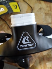 Cressi Java Compact Fit teljes arcot fedő snorkelmaszk felnőtteknek, fehér/fekete, L/XL méret 3