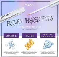 MSLAM Biotin Szempilla és Szemöldök Növesztő Szérum 5ml 2