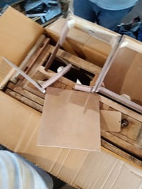 Măsuță de cafea vidaXL din lemn masiv de mango 70x70x40 cm - Sertare deteriorate, stare incompletă (stare: vezi a 2-a imagine) 2
