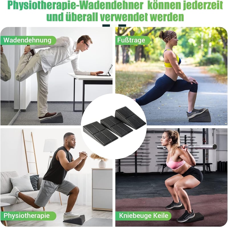Mobilizációs ék szett - 3 db-os vádlinyújtó, talpfeszítő, plantáris fasciitis kezelésére
