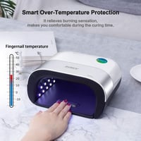 SUNUV UV LED Körömszárító Lámpa 48W Professzionális Gél Lakk Szárító Automatikus Érzékelővel LCD Kijelzővel Otthoni és Szalon Használatra 4