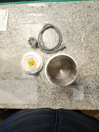 Rauwseul 400 ml Utazó Vízforraló Hideg-Meleg Tejhabosítóval, 3 Keverési Fokozat, 6 — Tejhabosító nélkül (állapot: lásd a 2. képet) 2