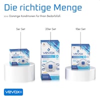 VEVOX FFP2 Légzésvédő Maszk 10db - Szelepes, Porvédő, Kényelmes Tömítéssel 6