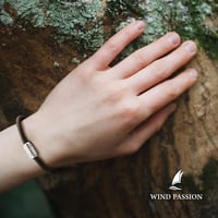 Wind Passion mágneses paracord karkötő férfiaknak és nőknek, tengerész stílusban 4