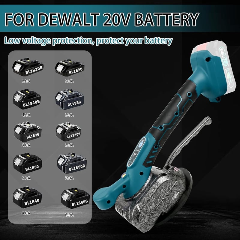 Makita 18V-os csempevibrációs gép, 5 sebességes, 60 kg teherbírású, nagy méretű lapokhoz