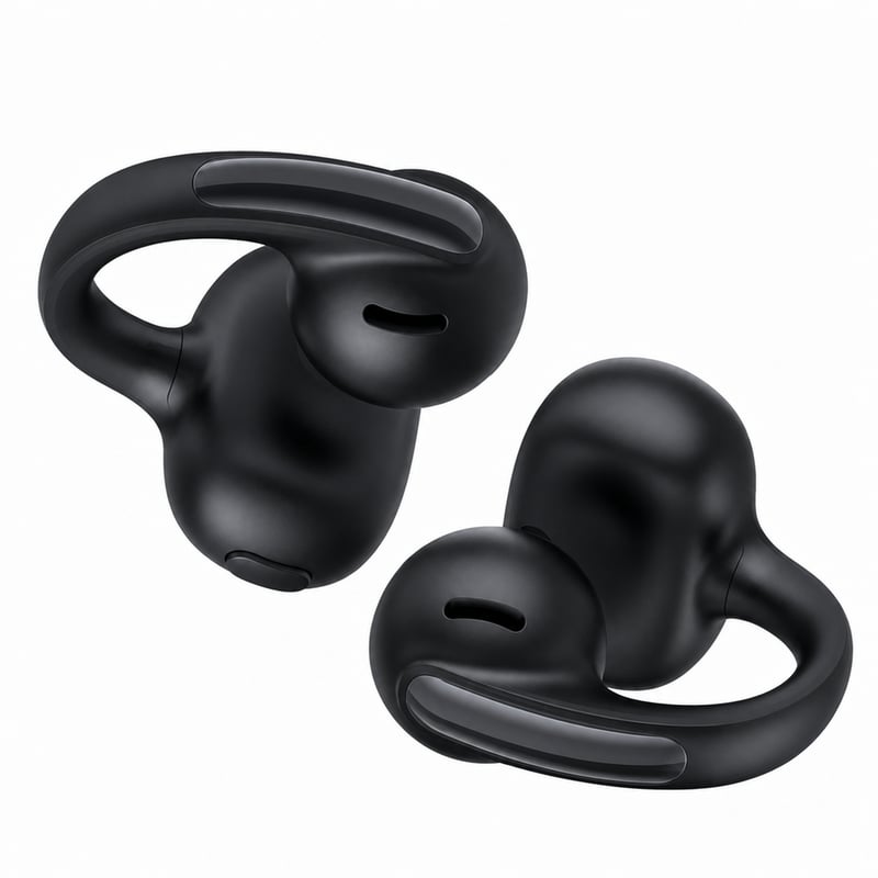 Bezdrôtové slúchadlá Baseus Bowie MC1 Open Ear s klipom na uši, Bluetooth 5.4, adaptívne — nabíjací kábel (stav: pozri 2. obrázok)