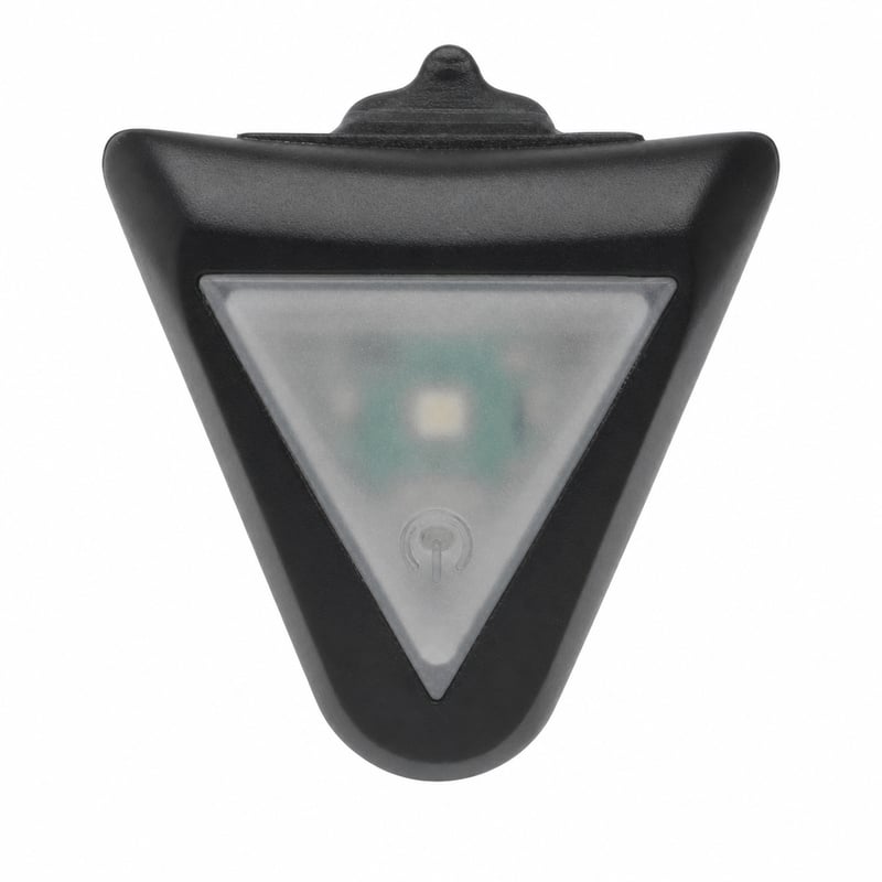 Uvex Plug-in LED XB039 kerékpárlámpa fekete-piros, i-vo/Air — hibás, részben működik: érintkezési hibás (állapot: lásd a 2. képet)
