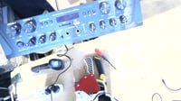 Pyle PTA44BTEU Bluetooth stereo pojačalo, 4 kanala, 500 W, karaoke, FM radio. Nedostaje daljinski upravljač, malo je prašnjavo i izgrebano. 2