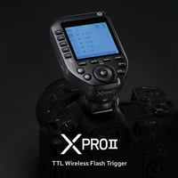Godox XPROII-S Vezeték Nélküli Vaku Kioldó Sony Kamerákhoz - 2.4G TTL Autoflash, 1/8000s HSS, 32 Csatorna, App Vezérlés, Nagy LCD Kijelző 2