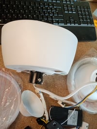 Ventilator de tavan cu lampă Cecotec EnergySilence Aero 5250 LightWood, 122 cm, alb-maro — carcasă zgâriată (stare: vezi poza a 2-a) 5