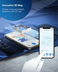 ECOVACS Deebot T9 AIVI Robotporszívó Feltörlő Funkcióval - 3000Pa Szívóerő, Akadályfelismerés, Csomómentes Kefe, Állatszőr Eltávolítás, 3D T 9