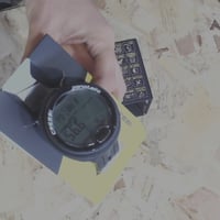 Potápačský počítač na zápästie Cressi Donatello, režimy Air/Nitrox a Apnea, čierna/čierna – displej mierne poškriabaný (stav: pozri 2. obrázok) 2