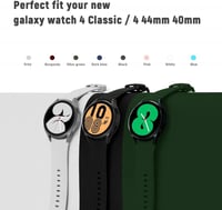 Samsung Galaxy Watch 6/5/4 Classic kompatibilis szilikon cserepánt 5