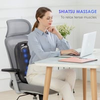 Comfier Shiatsu masszírozó párna melegítéssel, hordozható, nyak- és hátmasszázsra 2
