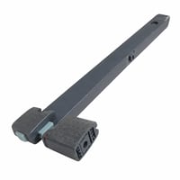 Portiță de siguranță metalică Safety 1st Easy Close, 73-80 cm (max. 108 cm), închidere cu o singură mână — urme de utilizare pe colțuri (zgârieturi, lovituri), produs de prezentare 1