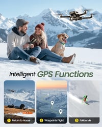 Holy Stone HS720G GPS Drón 4K Kamerával - 2-Tengelyes Gimbal, Beépített Remote ID, 5G WiFi, 120° Látószög, Okos Hazatérés, Kezdőknek és Prof 4