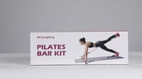ALongSong Pilates rúd ellenállásos szalagokkal 180-360 LBS fitnesz készlet 9