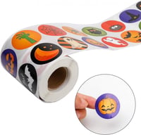 Halloween Matrica Szett: 720 db Töklámpás és Őszi Mintás Ragasztható Dekoráció 4