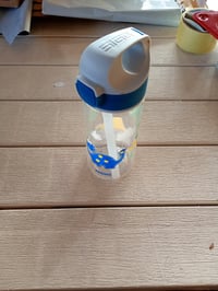 Detská fľaša na vodu SIGG Miracle Dinosaurier so slamkou, 450 ml, BPA-free Tritan plast — používaná (stav: viď 2. obrázok) 3