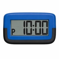 Elektronické parkovacie hodiny Needit Park Micro – automatický digitálny parkovací kotúč, schválené KBA – v strede je viditeľný škrabanec (stav: pozri 2. obrázok) 1