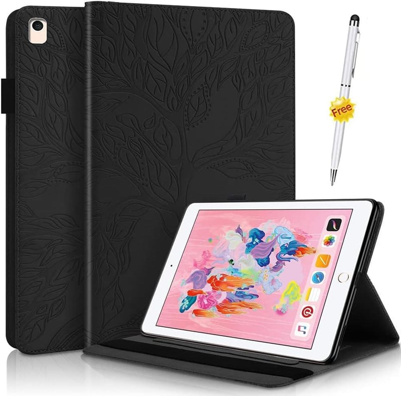 iPad Pro 11" 2020 Fekete Védőtok Automata Ébresztéssel