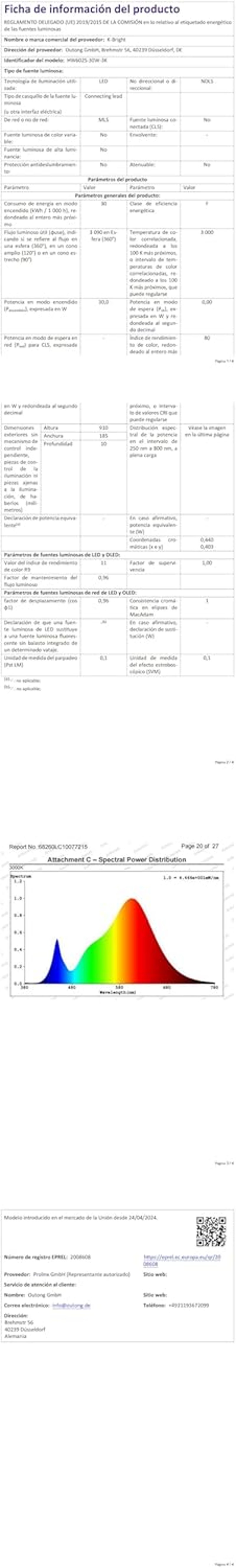K-Bright 100 cm-es Kültéri LED Fali Lámpa Mozgásérzékelővel - IP65 Vízálló Fekete Modern Világítás Kerthez, Garázshoz, 3000K Meleg Fehér Fén