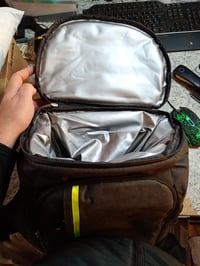 PENGDA Hűtőhátizsák 30L - Szigetelt, Vízálló Ultrakönnyű Hátizsák Campinghez, BBQ-hoz és Túrázáshoz, Fekete - Használt 4
