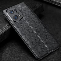 OPPO Find X5 karbon mintás védőtok - CruzerLite fekete ütésálló tok 2