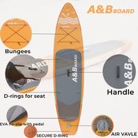 A&BBOARD Prémium SUP Deszka 10'6" - Felfújható Paddleboard Szett Kezdőknek és Haladóknak 3