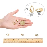 Antik stílusú ékszercsat szett - 5 darabos, 19 mm-es 3
