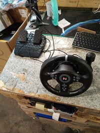 NITHO Drive Pro V200 Versenykorány és Pedál Szett — hibás, részben működik: forgásérzékelési hiba, driftelés (állapot: lásd a 2. képet) 2