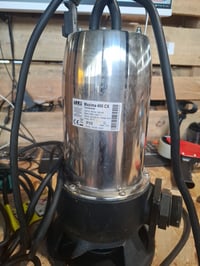 Ponorné kalové čerpadlo z nehrdzavejúcej ocele T.I.P. Maxima 400 SX, 24 000 l/h, 35 mm – na jednom mieste prasknuté (stav: pozri 2. obrázok) 5