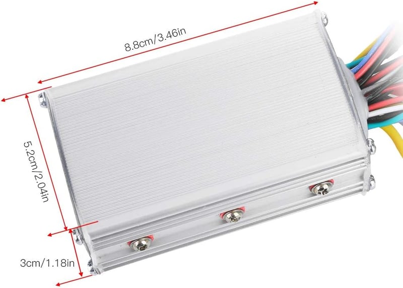 MAGT 36V-48V Elektromos Roller Kefe Nélküli Vezérlő - Vízálló LCD Kijelzővel, Alumínium Szinusz Szabályzó Elektromos Kerékpárokhoz - 2#36V-48V