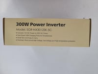 ALLWEI 300W Autós inverter 12V-230V, USB-C és USB portokkal, piros 10