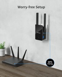 BrosTrend AX1500 WiFi 6 WLAN-LAN Adapter Gigabit Ethernet Porttal - Dual-Band 1201Mbps 5GHz & 300Mbps 2.4GHz - TV, Nyomtató, Számítógép, Xbo 6