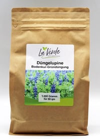 La Verde Kék Csillagfürt Vetőmag 1000g - Talajjavító Növény, Fagyálló, Magas Csírázási Arány, Kertészkedéshez, GMO-mentes 1