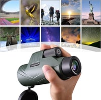 Vízálló 10x42 Monokulár Távcső Tripod és Mobiltartó Szettel 6