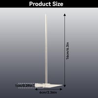 HERCHR Acél Ékszerkészítő Kalapács 150x62,8mm - Ergonomikus Fémformázó Szerszám Órásoknak, Ékszerészeknek, DIY Kézműveseknek, Ezüst Színű, 3 4