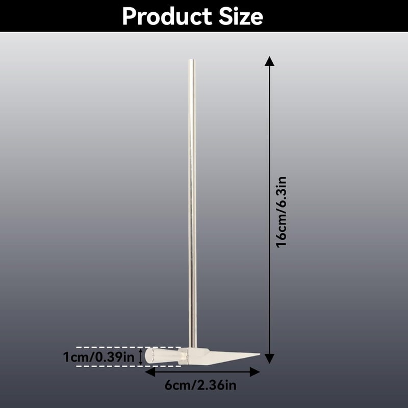 HERCHR Acél Ékszerkészítő Kalapács 150x62,8mm - Ergonomikus Fémformázó Szerszám Órásoknak, Ékszerészeknek, DIY Kézműveseknek, Ezüst Színű, 3