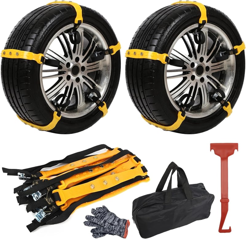 Univerzális autó hólánc szett 10 db - 165-275mm gumikhoz, táskával