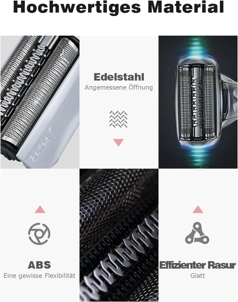 Braun Series 7 borotvafej, 2db - Kompatibilis 720s, 730s, 740s, 750, 760cc modellekkel