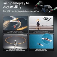 OBEST GPS Drón 4K Kamerával - 36 Perc Repülési Idő, 360° Akadályérzékelés, Követés Funkcióval, Kefenélküli Motor, 5G WiFi FPV Átvitel 6